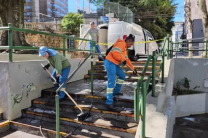 Florianópolis Inova com Serviço de Lavação Volante de Rua