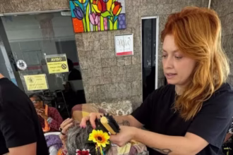 Ação de Saúde e Bem-Estar no Cantinho dos Idosos: Um Encontro Especial