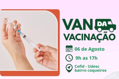 Van da Vacinação: Saúde para Todos na Udesc Cefid em Florianópolis!